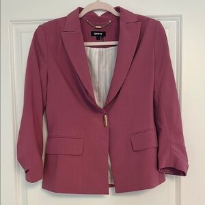 DKNY Women's Pink Blazer